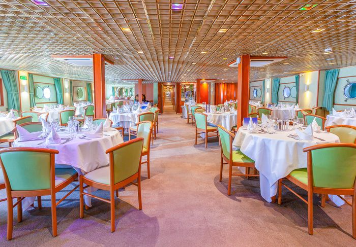 Restaurants, Bars & Cafés on MS La Belle de Cadix